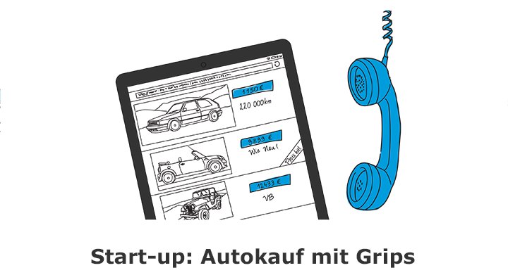 Start-up: Autokauf mit Grips
