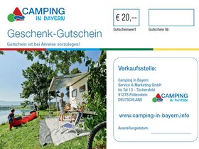 20,- € Gutschein - Camping in Bayern