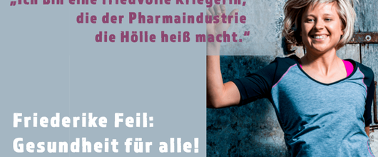 Friederike Feil: Gesundheit für alle!