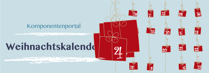 Tür 4: Komponentenportal Weihnachtskalender 