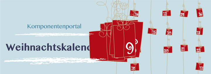 Tür 9: Komponentenportal Weihnachtskalender 