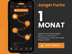 Junger Fuchs – 1 Monat