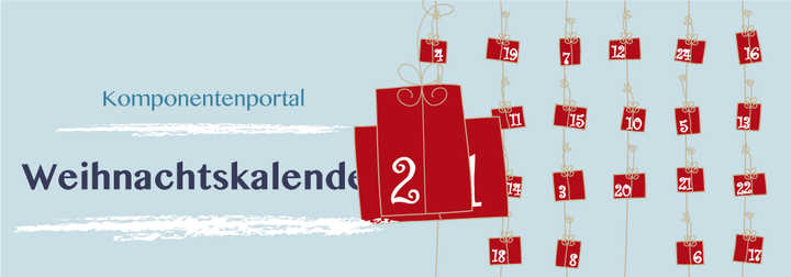 Tür 2: Komponentenportal Weihnachtskalender 