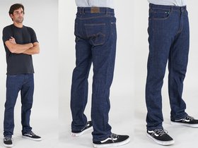 Modell classic, regular fit, dark blue denim