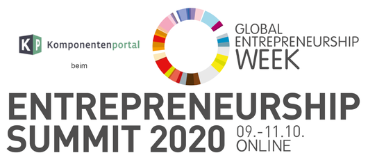 Das Komponentenportal beim Entrepreneurship Summit 2020