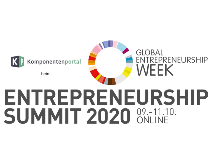 Das Komponentenportal beim Entrepreneurship Summit 2020